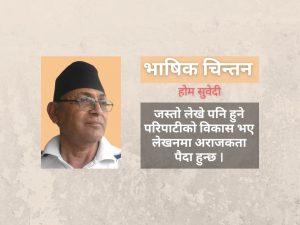 कस्तो हुनुपर्छ नेपाली भाषा, व्याकरण अनि लेखन ?