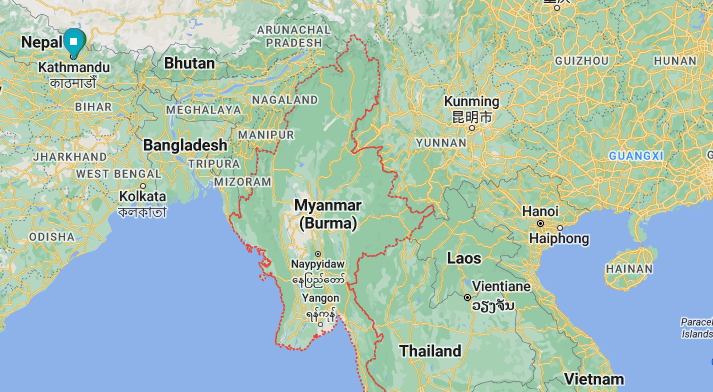 म्यानमारमा सेनाको हवाई आक्रमणः ५३ जनाको मृत्यु