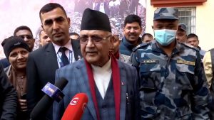 धनकुटामा एमाले अध्यक्ष ओलीमाथि आक्रमण प्रयास