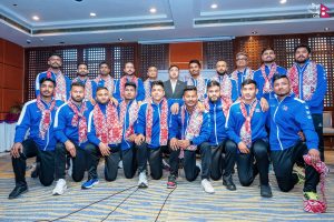 त्रिकोणात्मक सिरिज खेल्न नेपाली क्रिकेट टोली हङकङ जाँदै