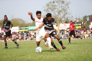 आयोजकलाई ४-३ ले हराउँदै चर्च ब्वाइज झापा गोल्डकपको फाइनलमा