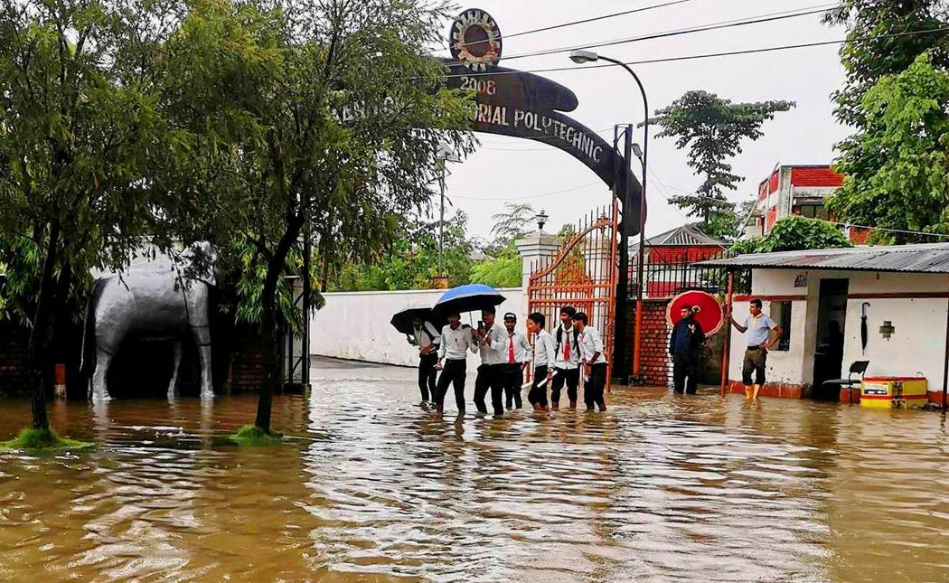 कोशीसहित केही प्रदेशमा आज भारी वर्षाको सम्भावना