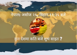 यस्तो छ ३२ देशका लागि दसैँ टीकाको साइत