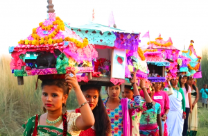 मिथिलाञ्चल क्षेत्रमा सामा चकेवा पर्वको रमझम