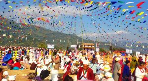 इलामको लारुम्बामा किरात धर्मावलम्बीको जमघट (फोटो फिचर)