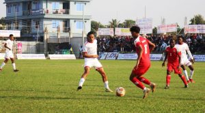 चर्च ब्वाइज झापा कपको उपाधिनजिक