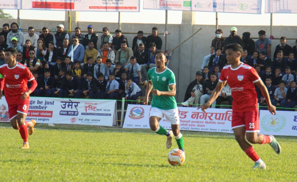 चर्च ब्वाइज झापा कपको सेमिफाइनलमा