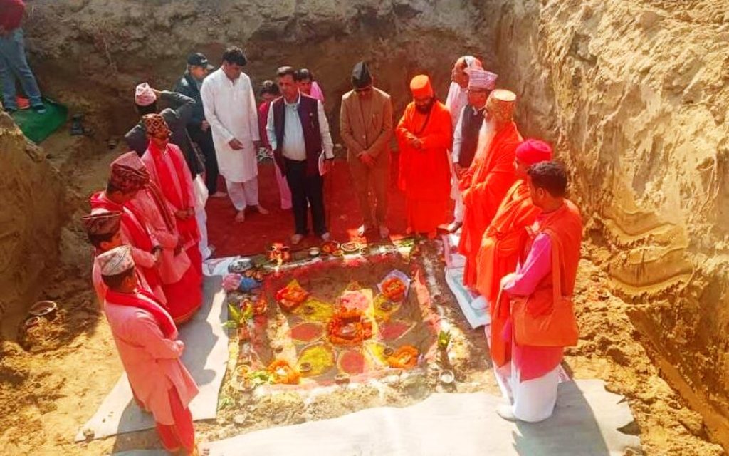 झापाको अर्जुनधारामा कृष्ण प्रणामी स्वर्ण मन्दिर बन्ने