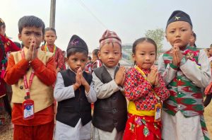 समताका विद्यार्थीबीच ‘मौलिक पहिरन उत्सव’