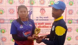 विराटनगरमा विष्णु माझी अन्तर स्कुल क्रिकेट सुरू