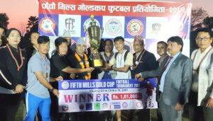 लेटाङले जित्यो मिल्स गोल्डकपको उपाधि
