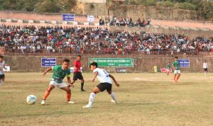 बिर्तामोड युनाइटेड सहिद भीमनारायण गोल्डकपको सेमिफाइनलमा