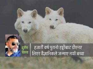 १० हजार वर्षअघि हराएका ब्वाँसोको फेरि जन्म