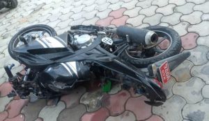 ट्यांकरको ठक्करले मोटरसाइकल चालकको मृत्यु