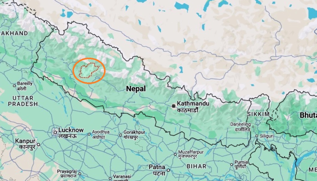 जाजरकोटमा भूकम्प