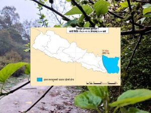पूर्वबाट नेपाल छिर्यो मनसुन