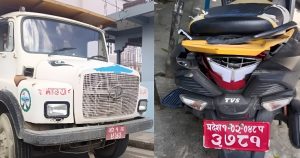 टिपरको ठक्करले १ जनाकोे मृत्यु