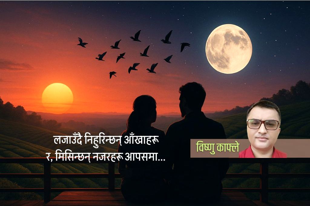 तिमी, म र साँझ