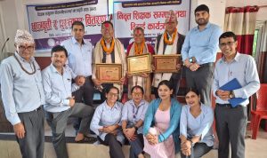 ३१ जना विद्यार्थीलाई ७ लाख ६४ हजारको छात्रवृत्ति