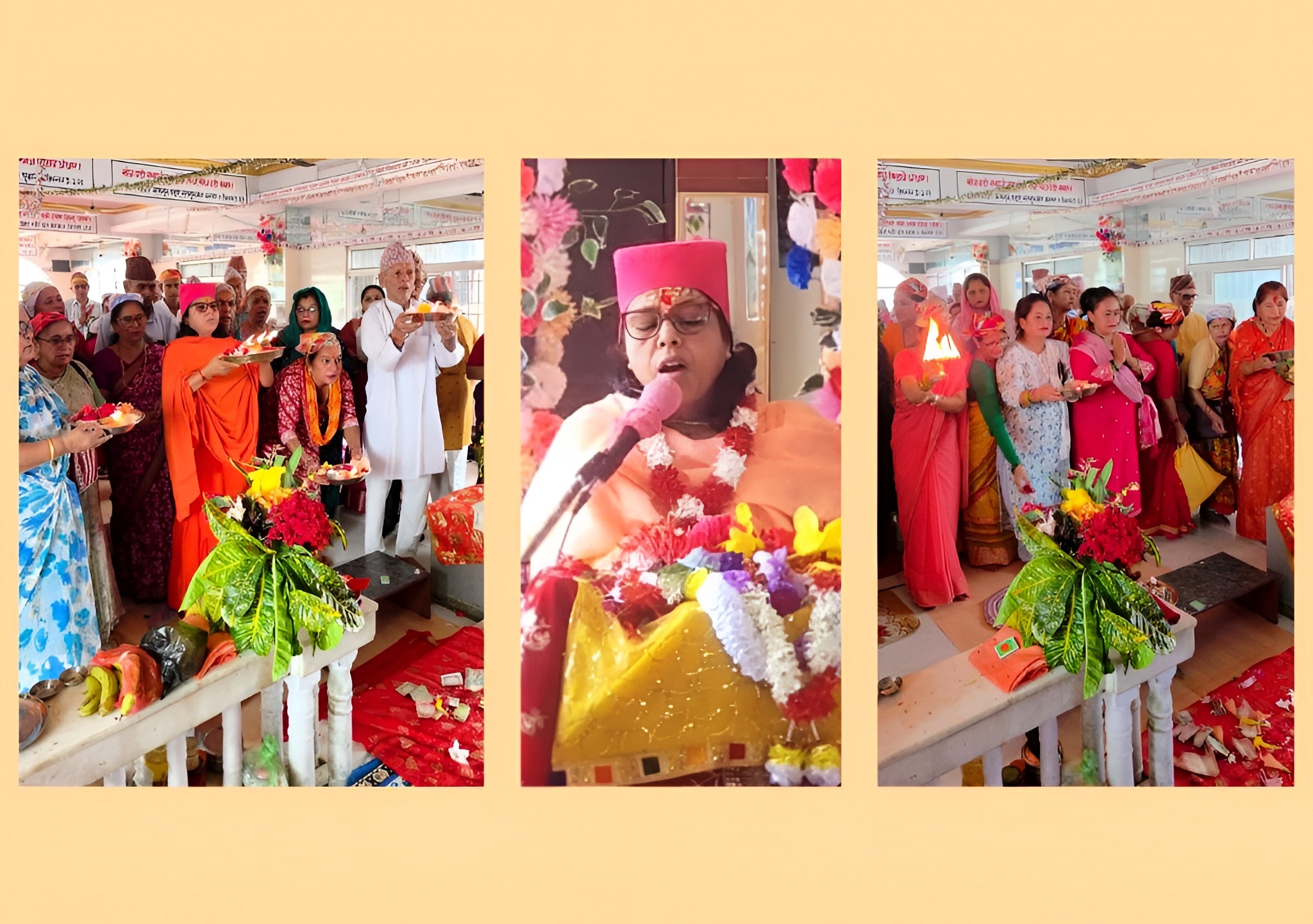 राधाकृष्ण प्रणामी मन्दिरमा १५ दिने बितक कथा