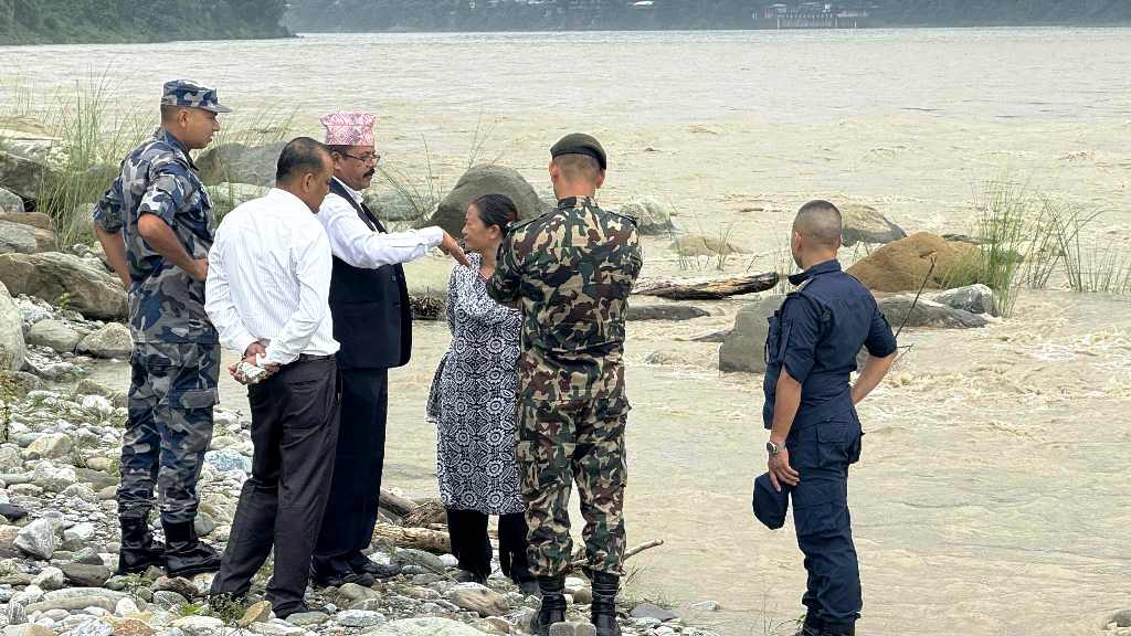 सप्तकोसी : उदयपुर प्रशासनद्वारा जोखिम क्षेत्र अनुगमन