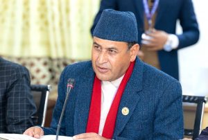 रामहरि खतिवडाद्वारा राज्यव्यवस्था समिति सभापतिबाट राजीनामा