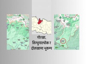 एकै दिन भूकम्पका तीन धक्का