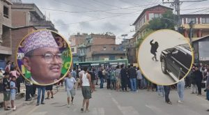 बालिकालाई ठक्कर दिएपछि वास्तै नगरी अघि बढ्यो मन्त्रीको गाडी