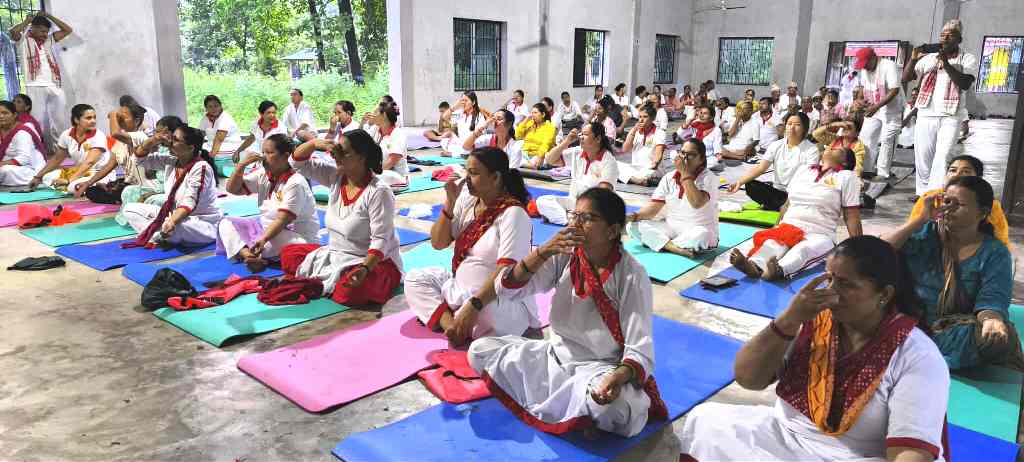 शिवसताक्षीमा सहायक योग प्रशिक्षक तालिम