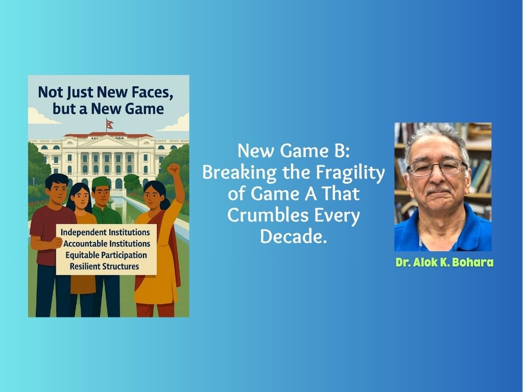 Gen-Z’s Demands through a Game B Lens: Not Just New Faces, but a New Game