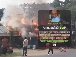 आगलागी किन बढ्दैछ ? कसरी जोगिने ?