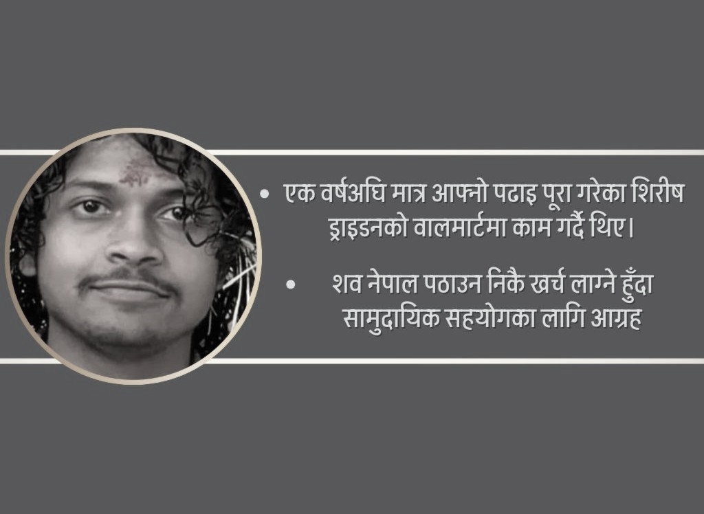 क्यानाडामा नेपाली विद्यार्थीको निधन