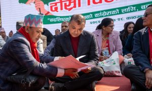 कांग्रेसको आधिकारिकता : गगन थापा समूह आज निर्वाचन आयोग जाँदै