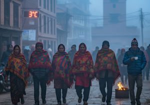 उपत्यकामा ह्वात्तै बढ्यो जाडो, तापक्रम ३ डिग्रीमा झर्‍यो