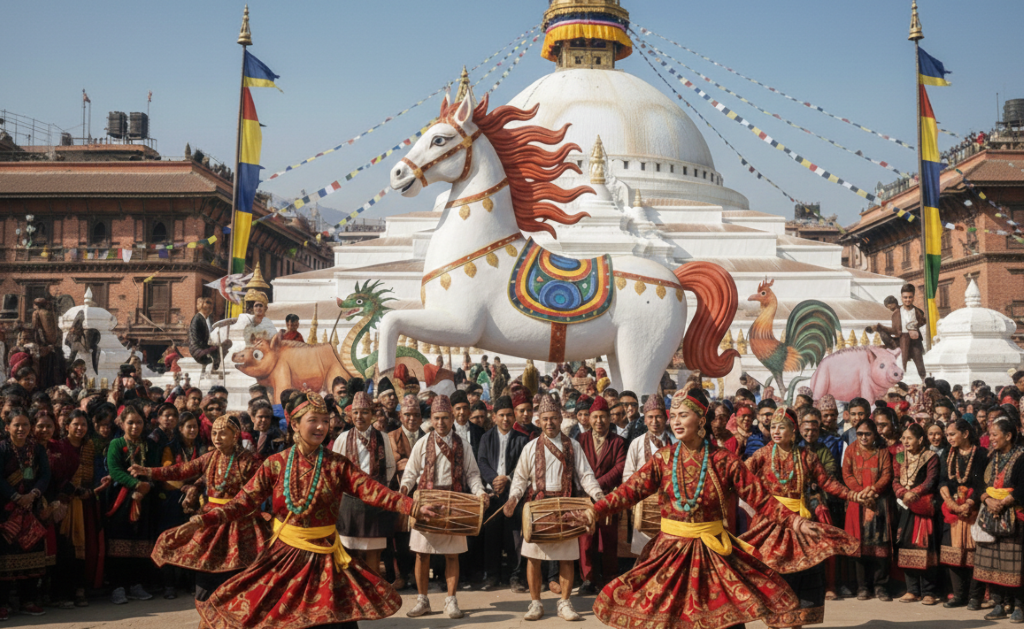 सोनाम ल्होसार : सर्प वर्ष पूरा गरी घोडा वर्ष प्रवेश
