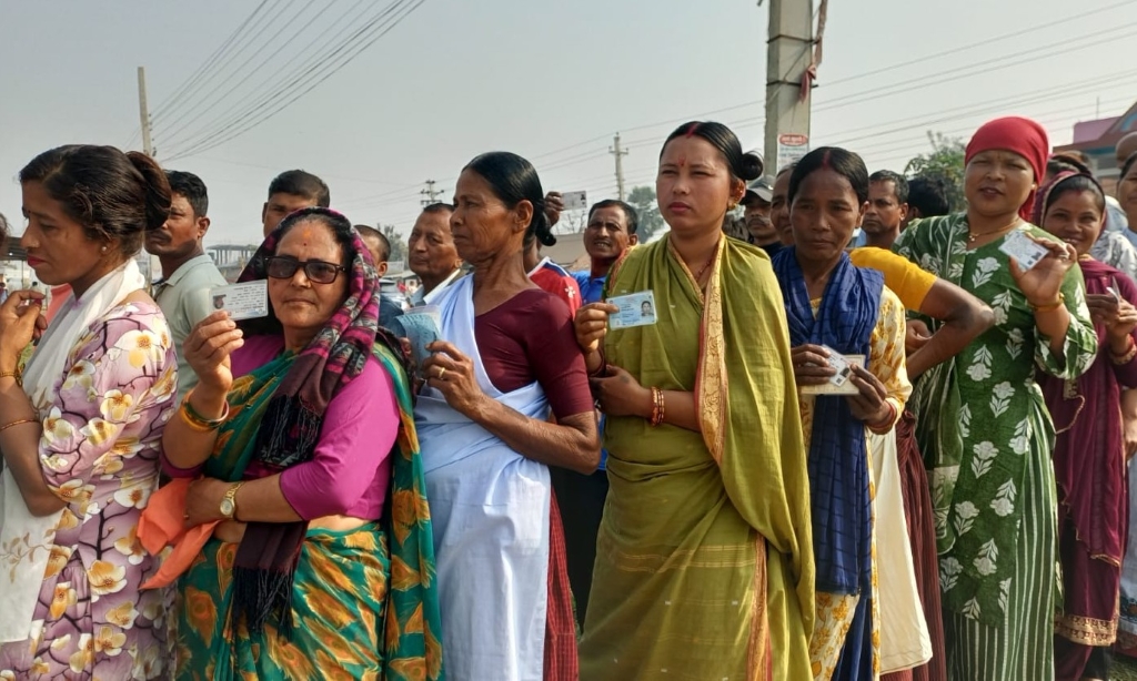 कोशीमा २ बजेसम्म ३२ प्रतिशतभन्दा बढी मतदान
