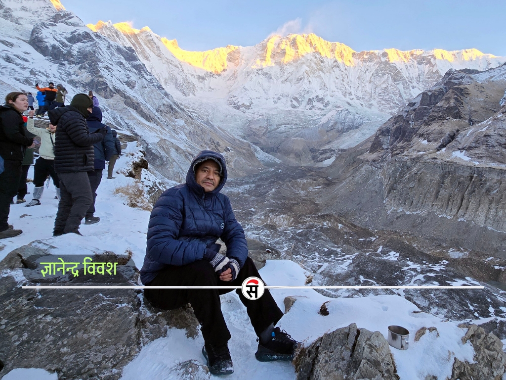 अन्नपूर्ण भेटेर फर्किंदै गर्दा