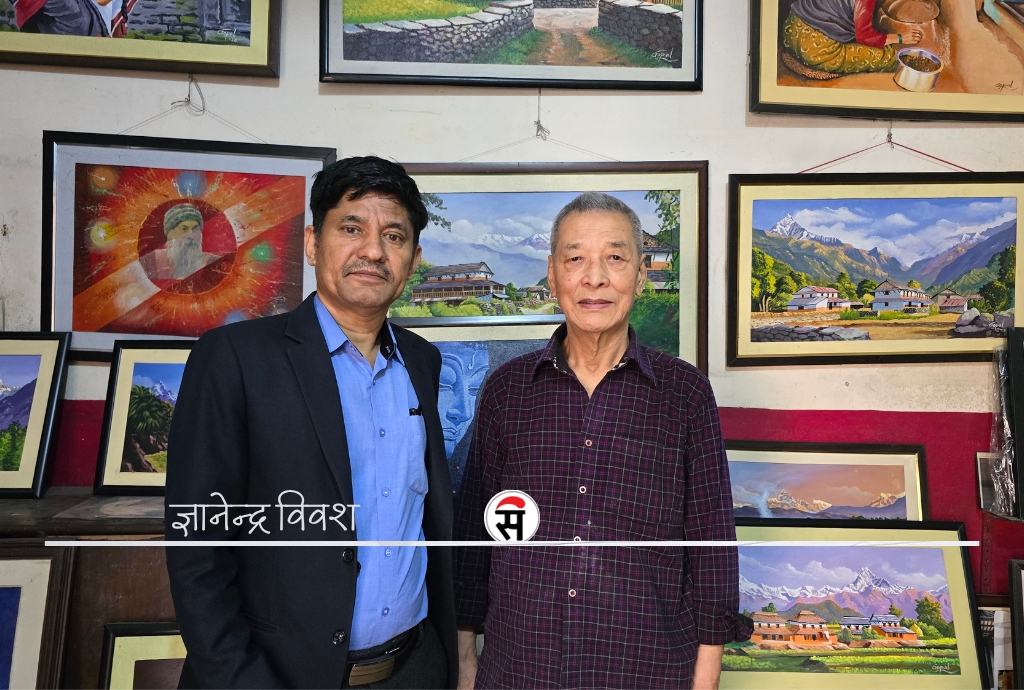 पोखरेली रङको सौन्दर्य